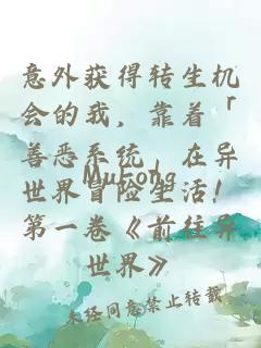 意外获得转生机会的我，靠着「善恶系统」在异世界冒险生活！第一卷《前往异世界》