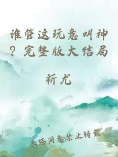 谁管这玩意叫神？完整版大结局